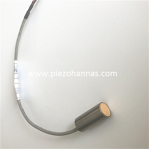 Transductor ultrasónico de acero inoxidable 200Khz para medición de flujo de gas