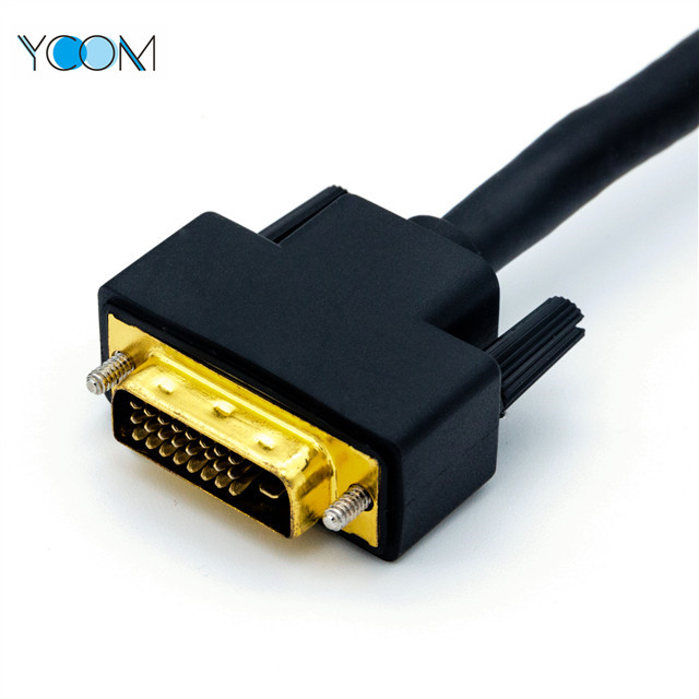 DVI Cable 24+1 Pin Male to Male