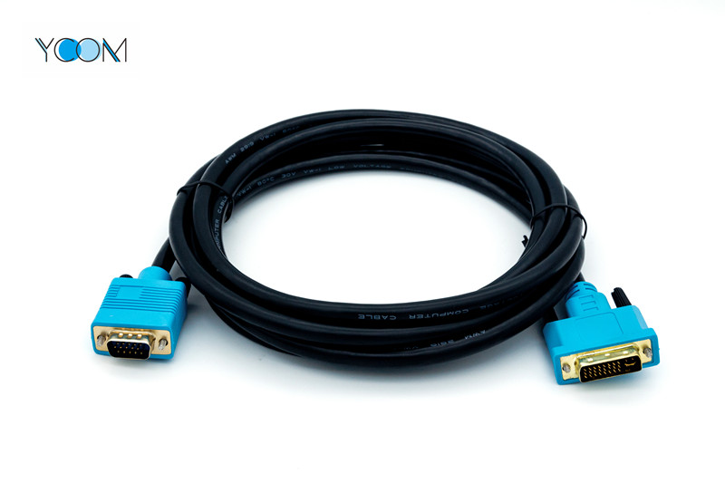 Cable DVI (24 + 5) macho a VGA