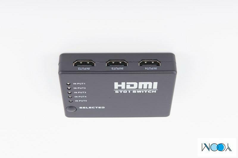Interruptor 5 en 1 salida 5X1 Mhl / HDMI