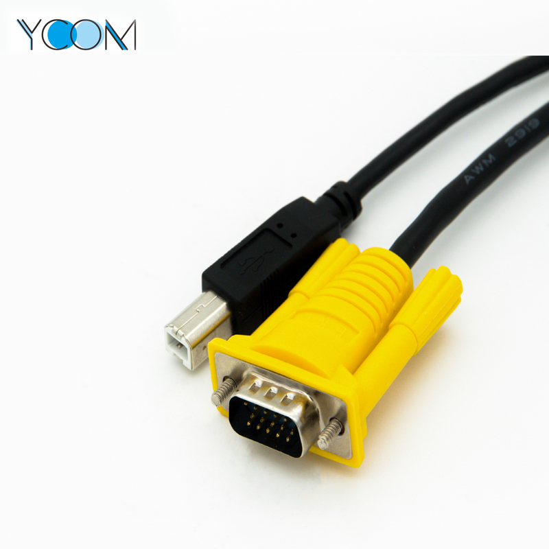VGA + Red / VGA a USB con cable de impresión USB