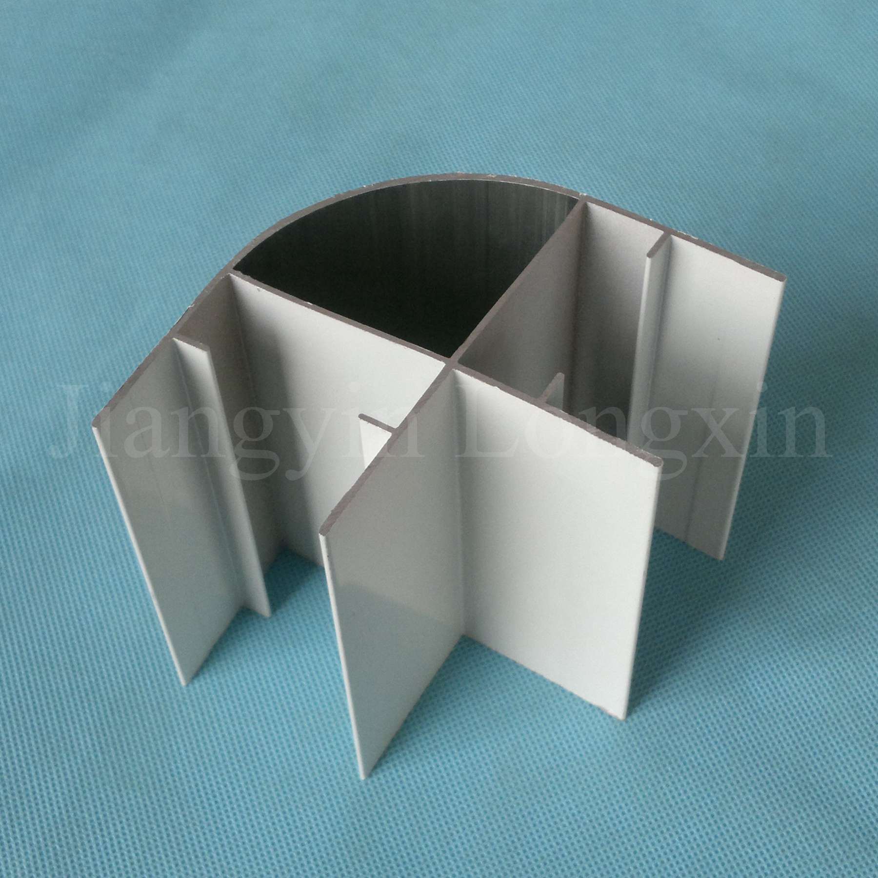 Powder Coated Round Aluminium Profile