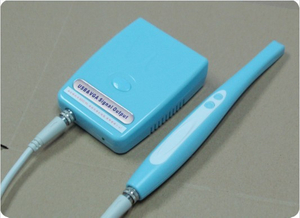带USB + VGA输出的牙科口腔内窥镜（蓝色）
