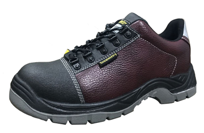 Low ankle microfiber leather pu sole industrial work shoes