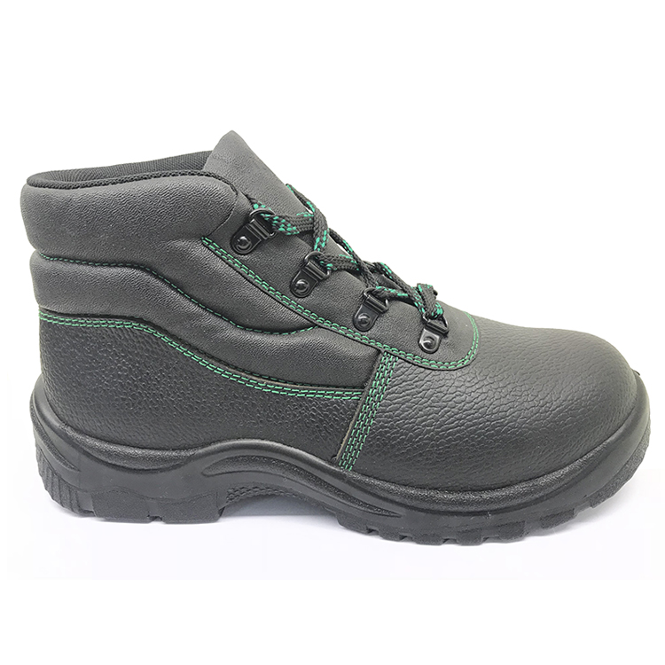 ENS006 genuine leather steel toe european safety boots