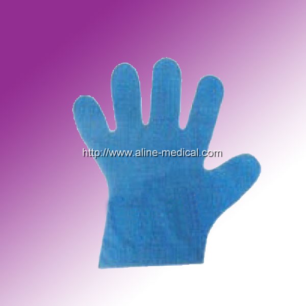 Colored PE Glove
