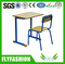 Solos escritorio y silla (SF-28S) del estudiante barata de la escuela