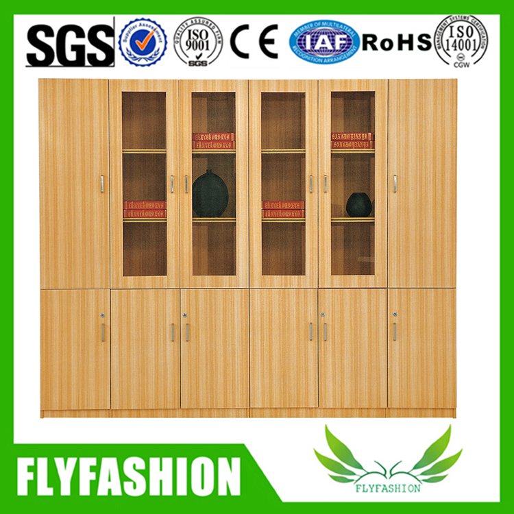 cabina de visualización de madera de la cabina de fichero de la oficina (FC-20)