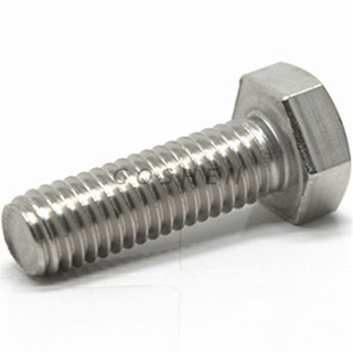 Tornillo hexagonal de acero inoxidable 201 ISO 4017 DIN933 M10 * 100mm