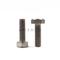  M6 M8 M10 Tornillo de cabeza hexagonal de titanio grado 5 titanio