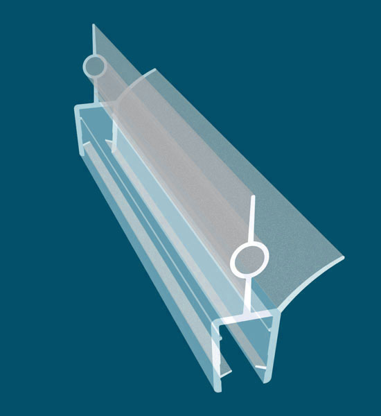 long flap can seal gap from 12 to 28 mm shower door bottom seal Buy