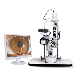 SLM-3 China Qualidade superior Equipamento oftálmico Lâmpada de fenda digital para oftalmologia