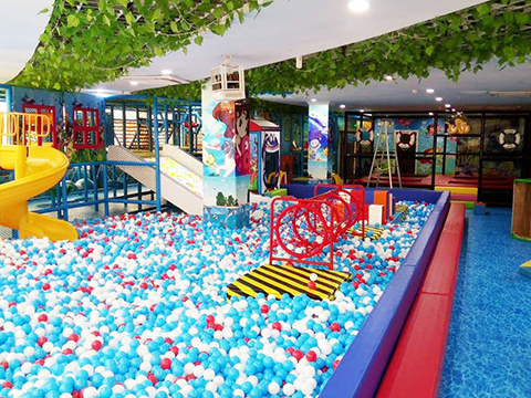 Customized Ocean Theme Kids Indoor Playground Equipment