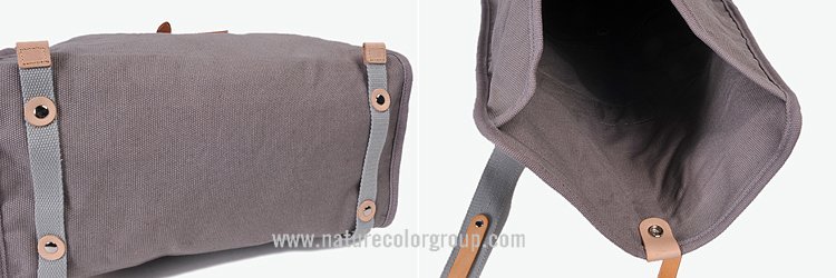 Vintage Leisure School Canvas Backpack for Women