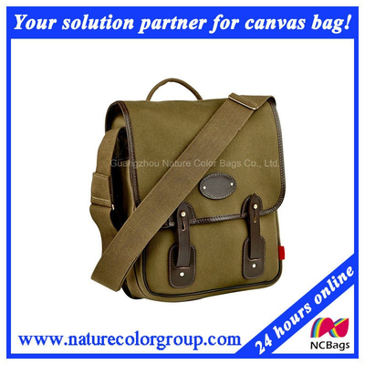Fashion Casual Canvas Messenger Bag for Laptops and Tablets