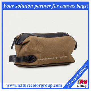 Small Toiletry Bag Cosmetics Bag for Women Canvas