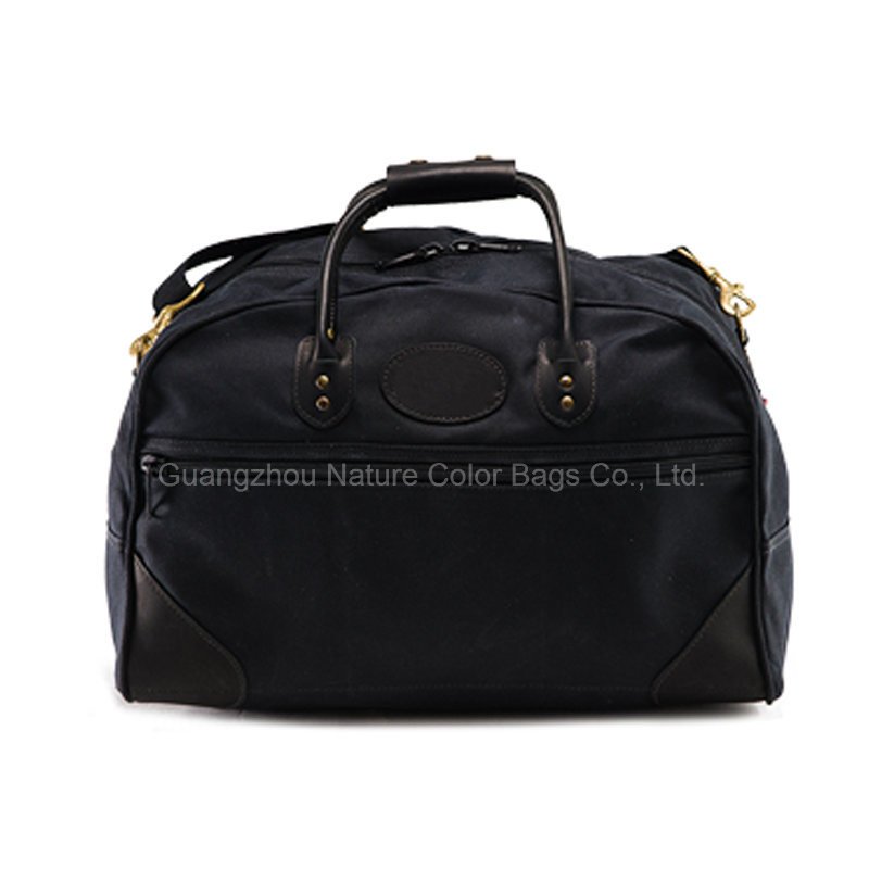 Mens Leisure Waxed Canvas Duffle Bag for Short Tern Touring