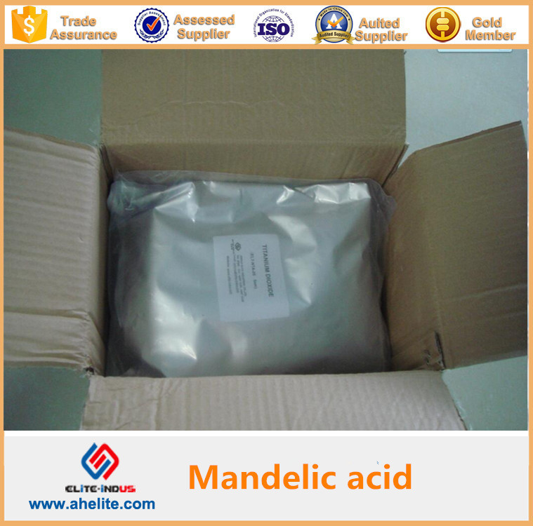 Suministro de ácido DL-mandélico Ácido mandélico de alta pureza. cas.611-72-3, 90-64-2