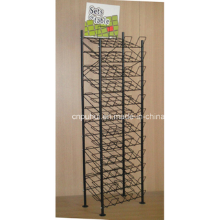12 Layer Wire and Metal Mats Display Stand (PHY385)