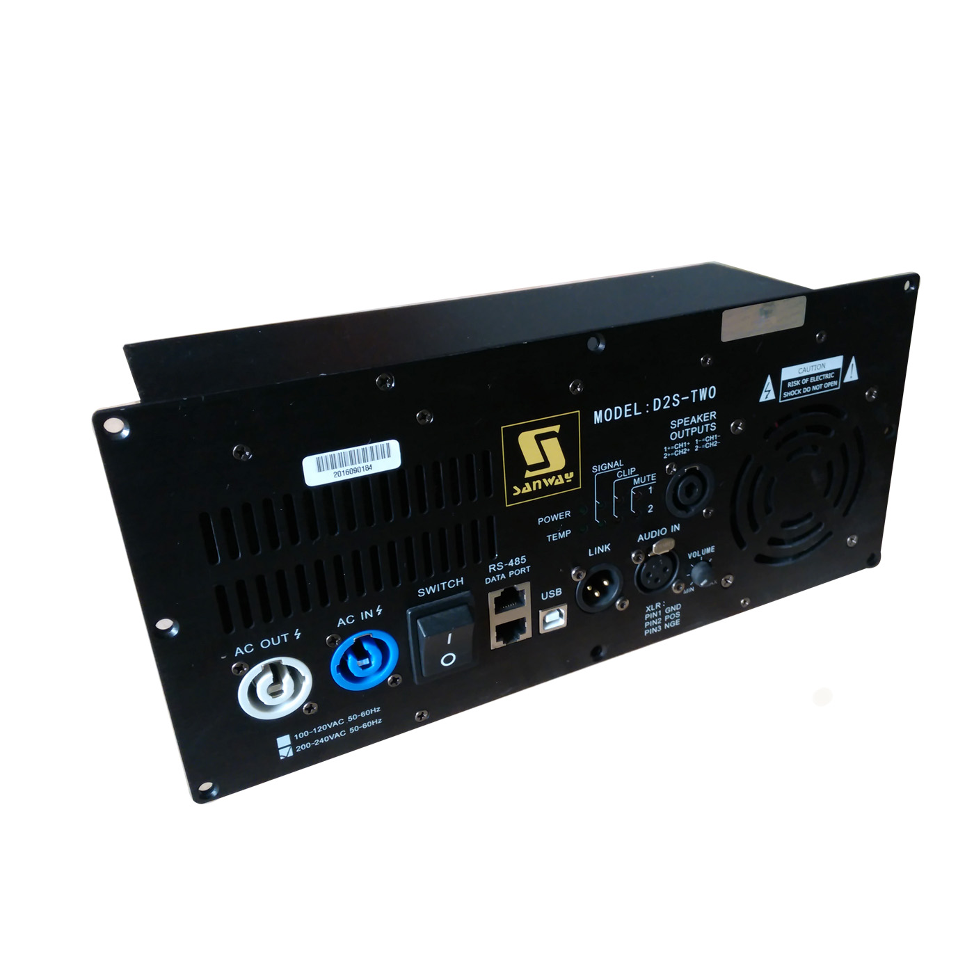 D2S 2CH 900W DSP Modul Amplifier Built-in Kelas D