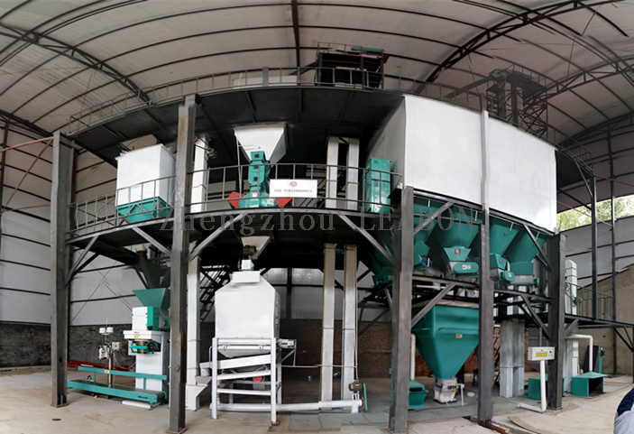3-5 TPH Manual Poultry Feed Pellet Plant