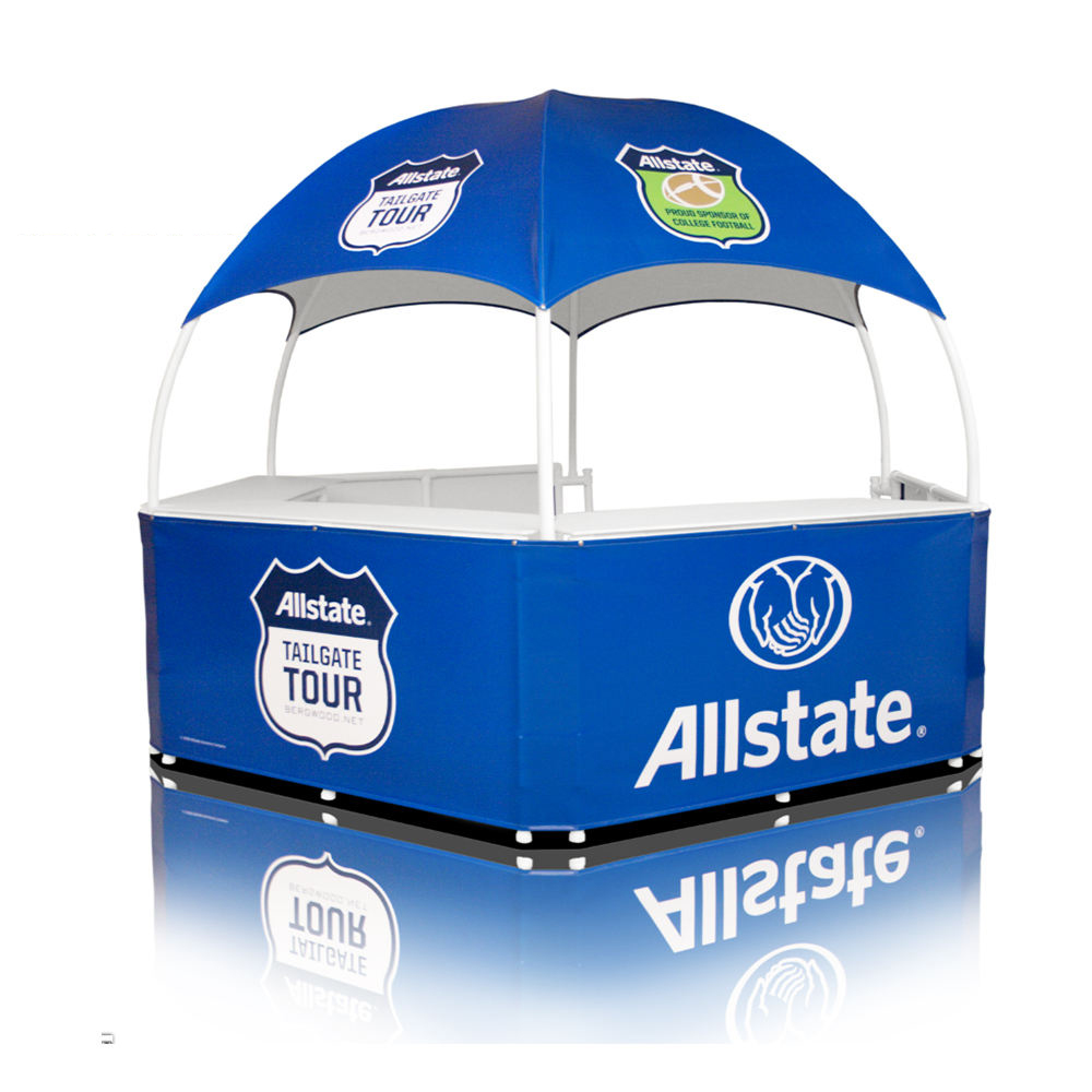 Advertising Promotion Counter Outdoor Exhibition Booth 3x3 Dome Tent for Event