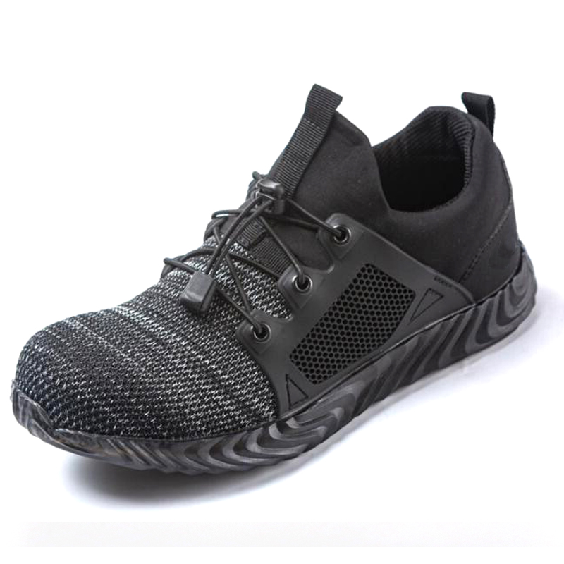 Super Light Weight Anti Slip Breathable Stylish Sport Safety Shoes Composite Toe