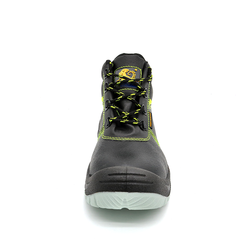 Anti Slip Steel Toe Mid Plate Men's Safety Shoes for Construction