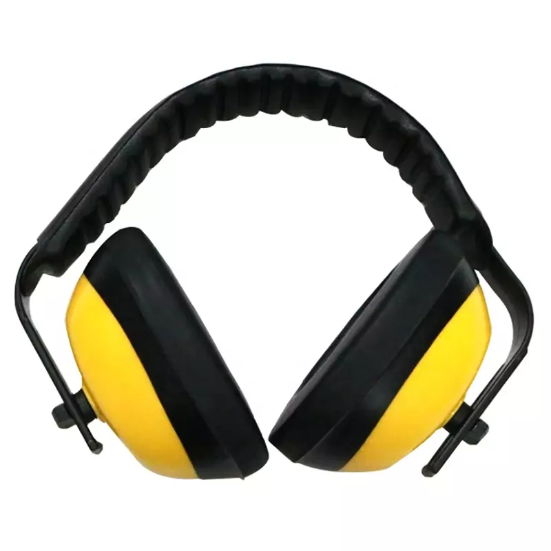 Yellow Noise Reduction Soundproof ABS Ear Muff for Construction
