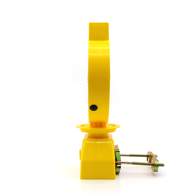 PC Lens Road Safety Solar LED Barricade Light