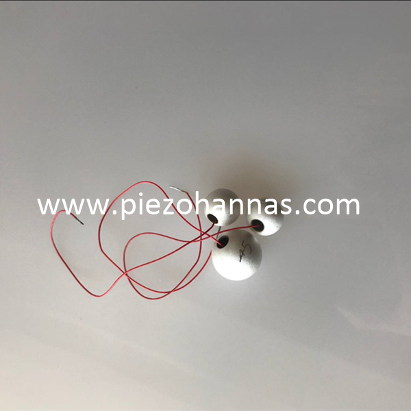 Transductor piezoeléctrico de cerámica de esfera piezoeléctrica para acústica subacuática