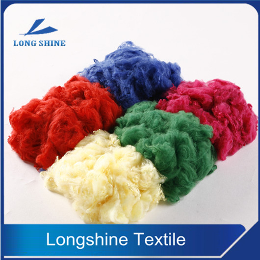 DOPE DYED SOLID POLYESTER FIBER - Buy POLYESTER FIBER, SOLID POLYESTER ...