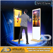 Kiosque de publicité de réseau de Signage de Digital d'affichage d'affichage à cristaux liquides de contact d'Android