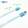 Noodle Shape iPhone Data USB Cable with LED Light