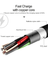 Cable USB inteligente de corte de energía para rayos
