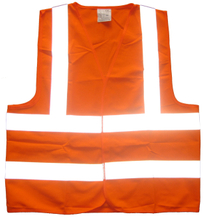 60grams cheap polyester reflective safety vest supplier in China
