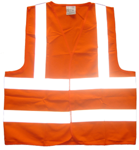60grams cheap polyester reflective safety vest supplier in China