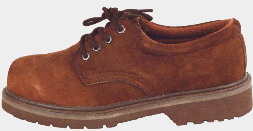 Nubuck leather goodyear welted safety shoes
