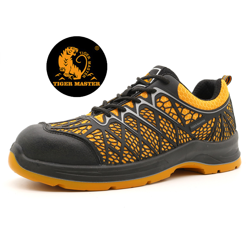Tiger Master PU Outsole Sport Safety Shoes Steel Toe