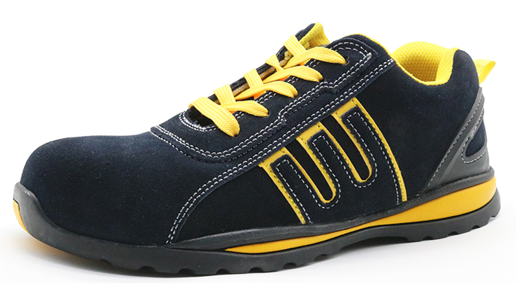 SRS001 suede leather industrial safety shoes sport