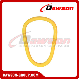 DS337 G80 Forged Alloy Steel Pear Type Master Link for Steel Wire Rope Sling / Chain Slings