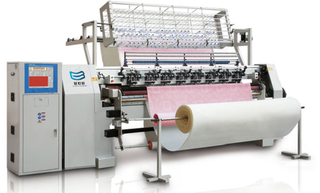 COMPUTERIZADA MULTI-AGUJA QUILTING máquina (SHUTTLE, 3 AGUJA BAR)