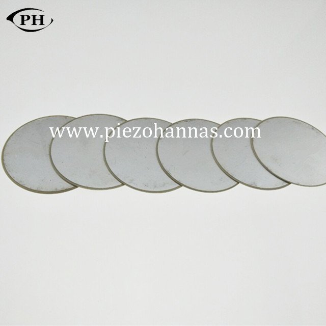 Optimización del material piezoeléctrico del disco de cerámica piezoeléctrico para el acelerómetro