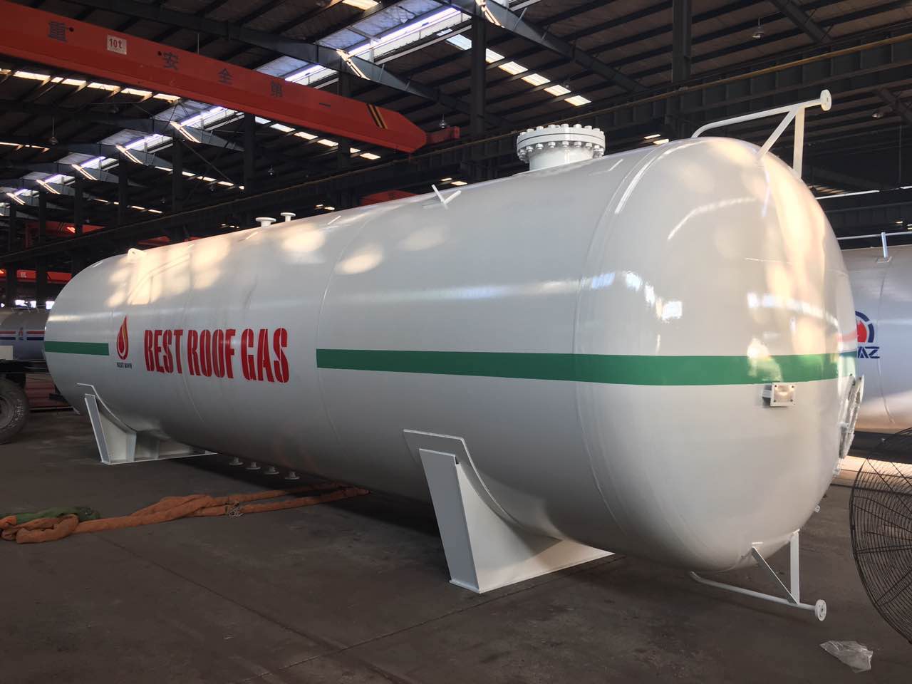 El tanque de almacenaje de DN2700mm 60000Liters 60CBM 30MT 30Tons LPG