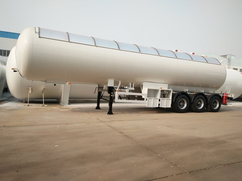 Del aire de la suspensión 3-Axle 49.6CBM 50000Liters 25MT 25Tons 25T LPG del petrolero acoplado semi
