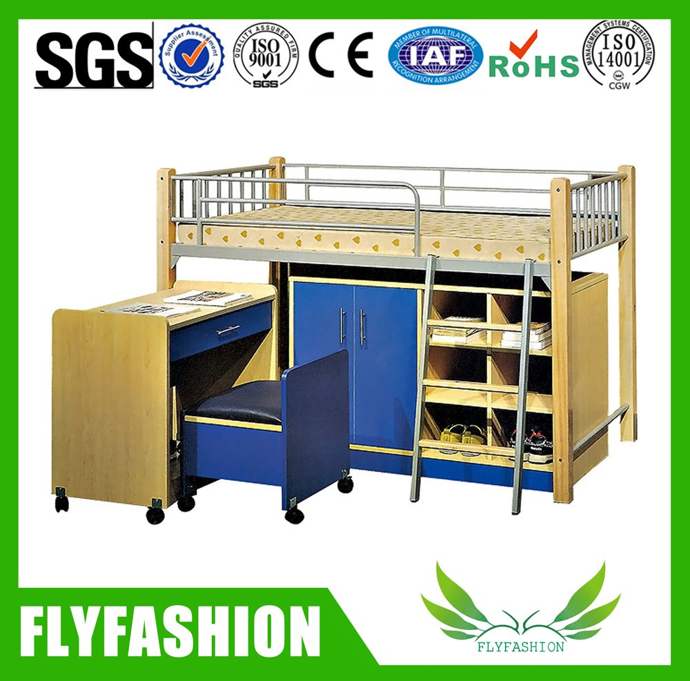 Flat Ladder Single Student Bunk Bed, Student Bunk Bed
