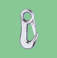 S/S EUROPEAN TYPE HOOK WITH LATCH