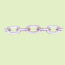 不锈钢扁节链SUS304/316 DIN763 (DIN5685C)标准