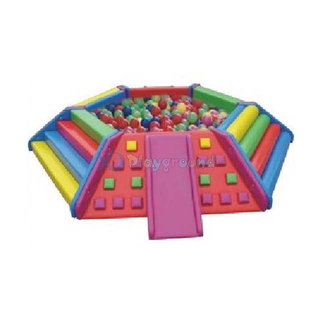 Small Toddler Soft Play Ball Pit and Slide