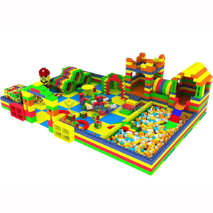 Amusement Park Soft Building Blocks Toddler Indoor Play Yard